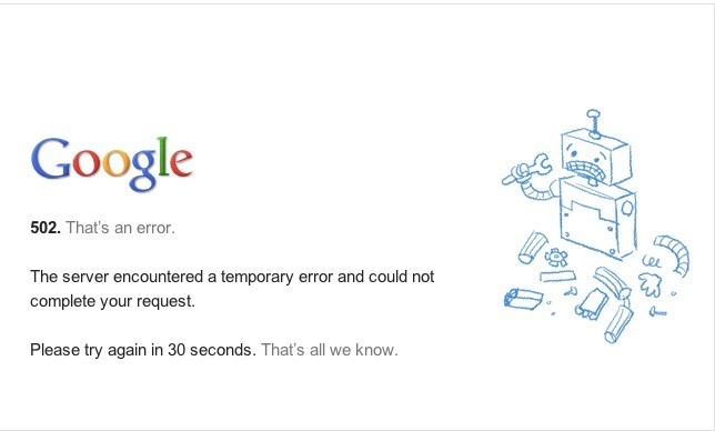 Gmail and Google Play Store Down in India for Some Users
