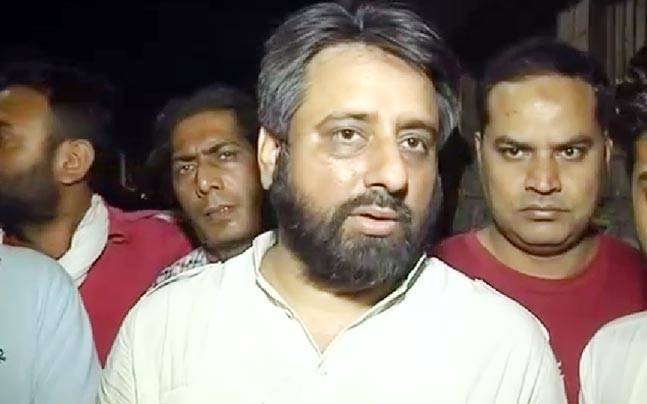 In picture: AAP MLA Amanatullah Khan. Amanatullah Khan