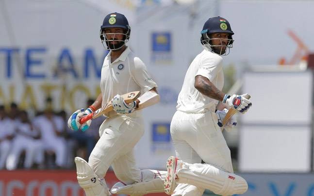 Shikhar Dhawan Cheteshwar Pujara Shikhar Dhawan Cheteshwar Pujara