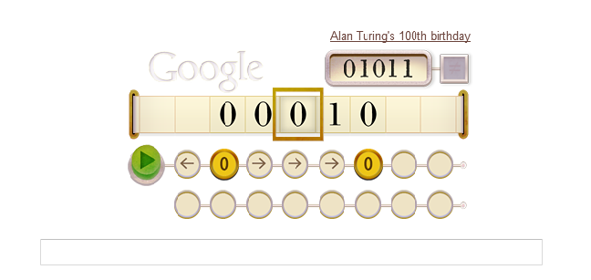 Google honours Alan Turing birth Anniversary