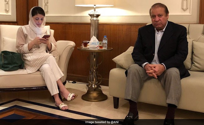Nawaz Sharif and daughter Maryam Nawaz Nawaz Sharif and daughter Maryam Nawaz