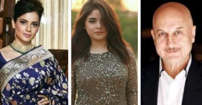 Kangana Ranaut, Zaira Wasim, Anupam Kher