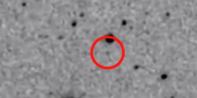 strange object orbiting earth