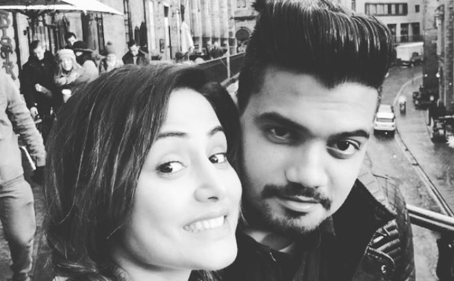 Hina Khan and Rocky Jaiswal Hina Khan Rocky Jaiswal