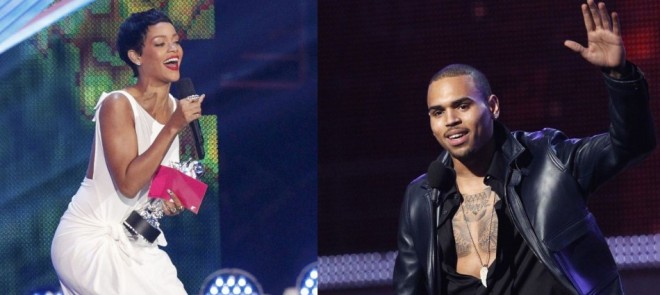 Rihanna and Chris Brown