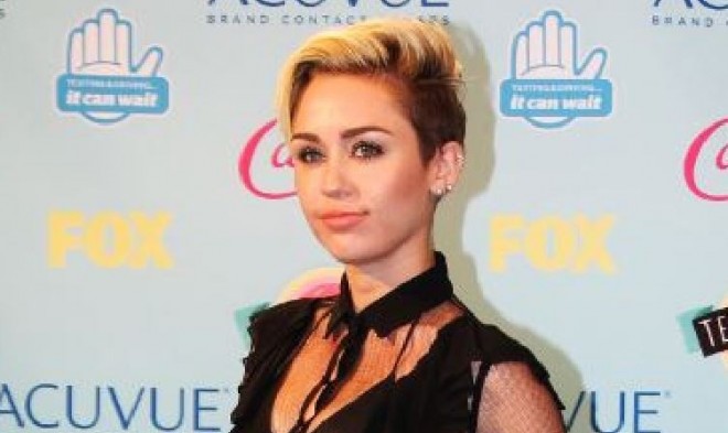 Pop star Miley Cyrus