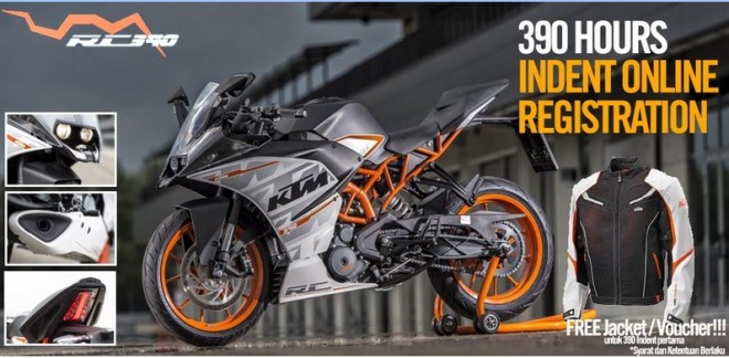 KTM RC 390 Bookings Begin In Indonesia; Launch, Price Details