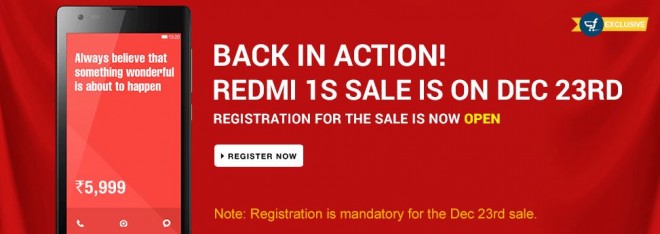 Xiaomi Redmi 1S Kicks Off At 2PM; Few Tips On How To Beat The Rush