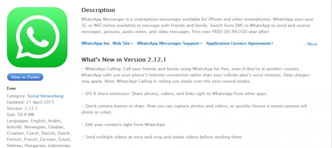 WhatsApp Voice Calling For iPhone: What Are The Changes and How To Get Started