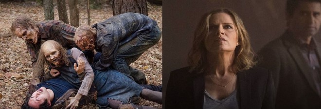 Still from The Walking Dead and Fear The Walking Dead