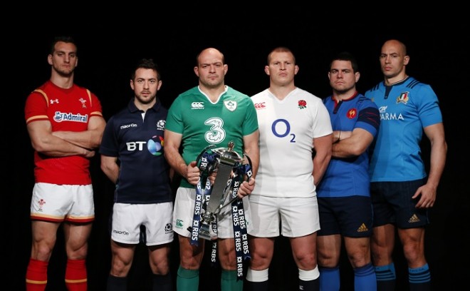 Six Nations 2016 captains trophy
