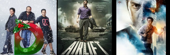 Dilwale, Airlift and Ghayal Once Again