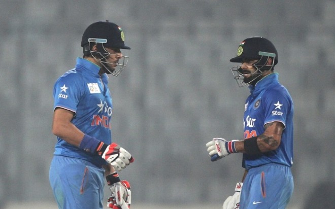 Yuvraj Singh Virat Kohli India Asia Cup 2016
