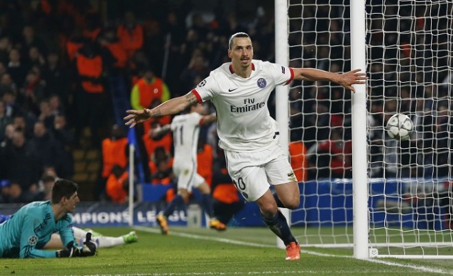 Zlatan Ibrahimovic PSG
