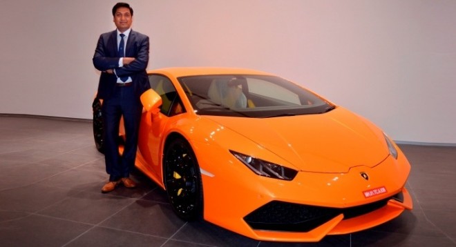 Sharad Agarwal, head of Lamborghini India
