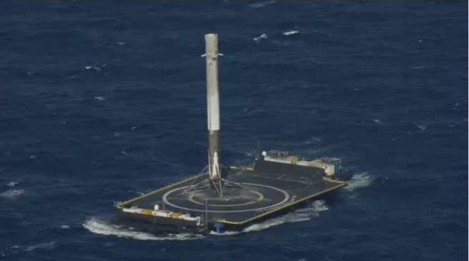 SpaceX successfully landed on a drone ship