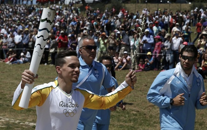 Rio Olympics torch