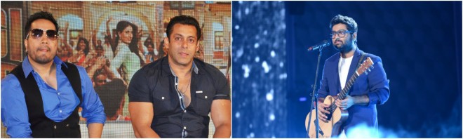 Mika Singh Salman Khan and Arijit Singh