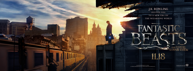 The movie will be a 5-part franchise, as confirmed by Rowling