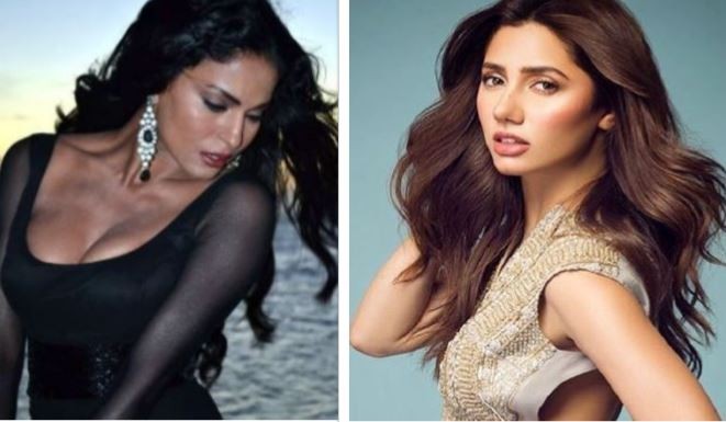 Veena Malik and Mahira Khan
