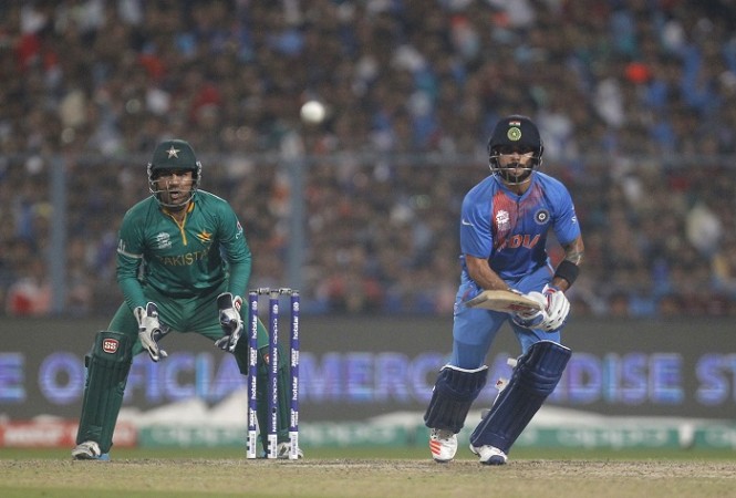 India's Virat Kohli in action against Pakistan in the ICC World T20 2016 Virat Kohli India Pakistan World T20