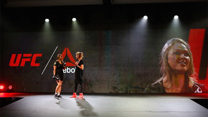 Ronda Rousey seems quite interested with the Reebok apparel, but do the others feel the same? UFC Fight Kit