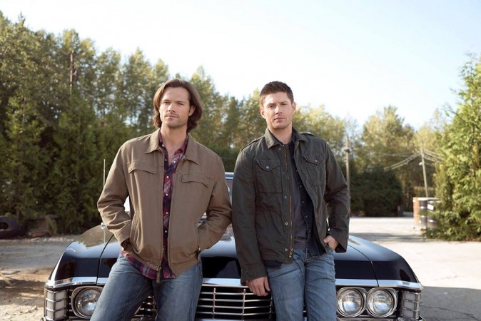 The Winchester boys striking a pose
