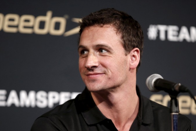 Pictured: Olympic swimmer Ryan Lochte of the U.S speaks at a news conference at an event to unveil the new line of Speedo LZR Racer X swim suits in the Manhattan borough of New York City, U.S. on December 15, 2015. Ryan Lochte