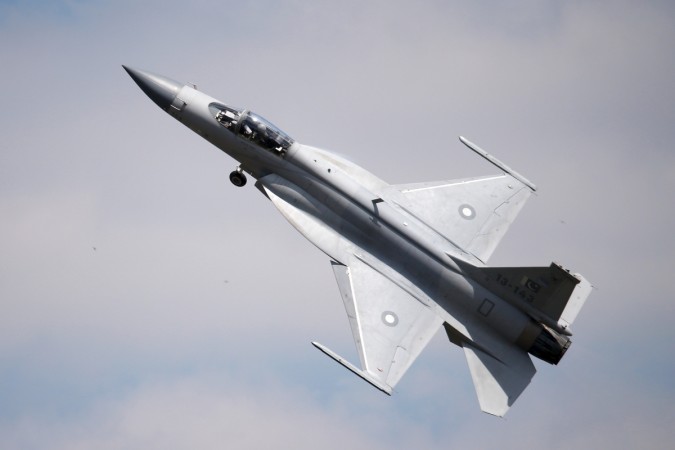 In Picture: A JF-17 Thunder fighter participates in a flying display during the 51st Paris Air Show at Le Bourget airport near Paris, June 16, 2015. JF-17 Thunder fighter jet