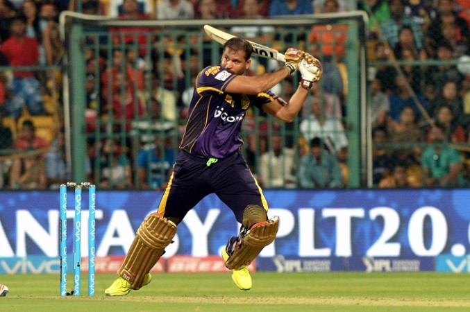 A file picture of Yusuf Pathan batting for IPL team KKR. Yusuf Pathan