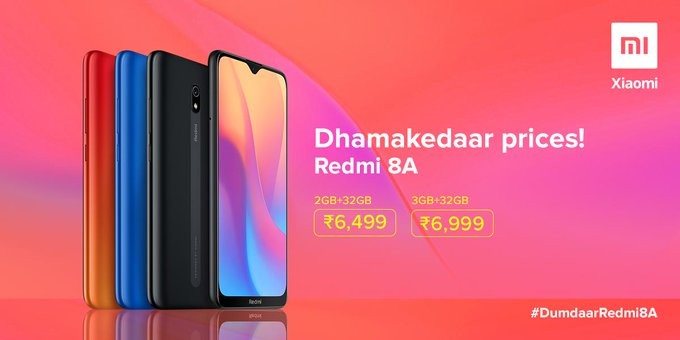 Redmi 8A Redmi 8A launched in India