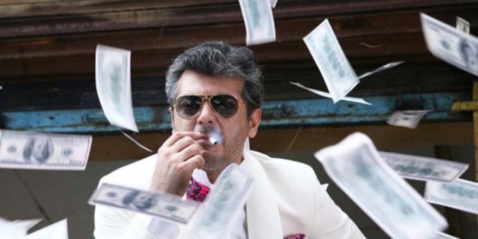 A picture from Ajith's Mankatha