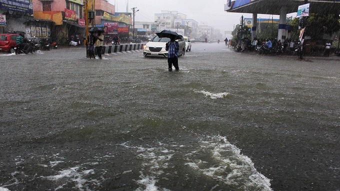 Several parts of Chennai were inundated after heavy rainfall. Tamil Nadu rains