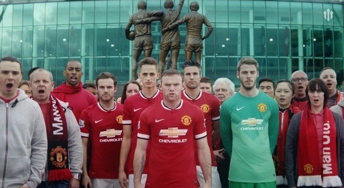 Manchester United unveiled their new home kit. Manchester United Kit