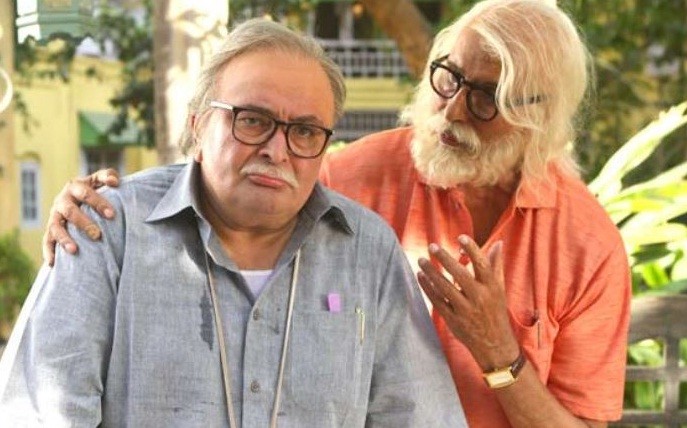 Amitabh Bachchan and Rishi Kapoor in 102 Not Out Amitabh Bachchan and Rishi Kapoor in 102 Not Out