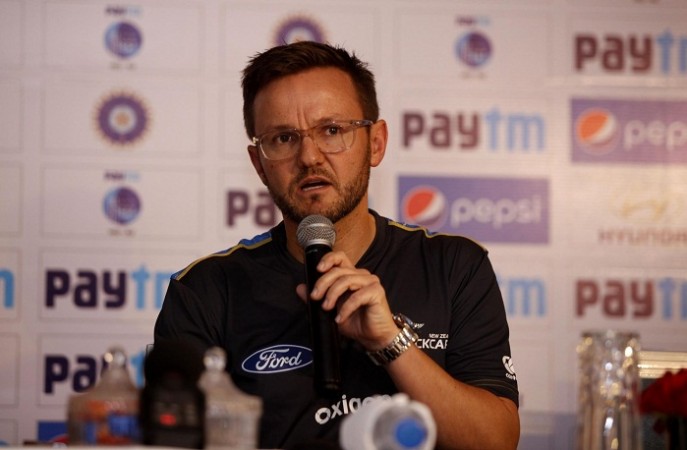 Former New Zealand coach Mike Hesson though the rules that decided the outcome were farcical Mike Hesson