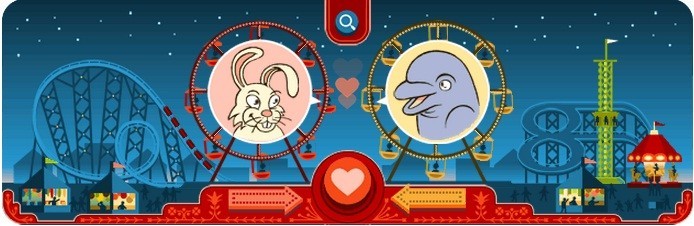 Google Doodles George Ferris’ birthday and Valentine’s Day Google Doodles George Ferris’ birthday and Valentine’s Day