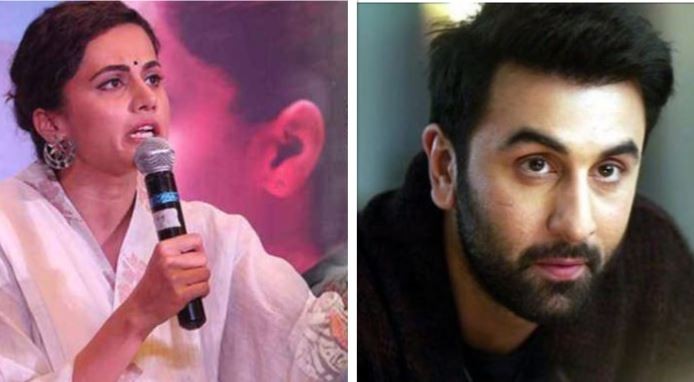 Taapsee Pannu and Ranbir Kapoor