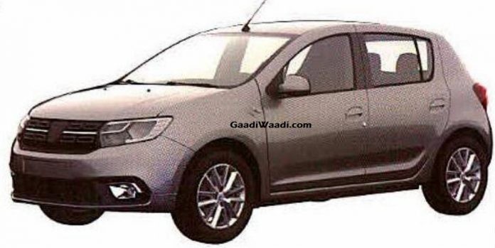 Dacia Santero patent image Dacia Santero