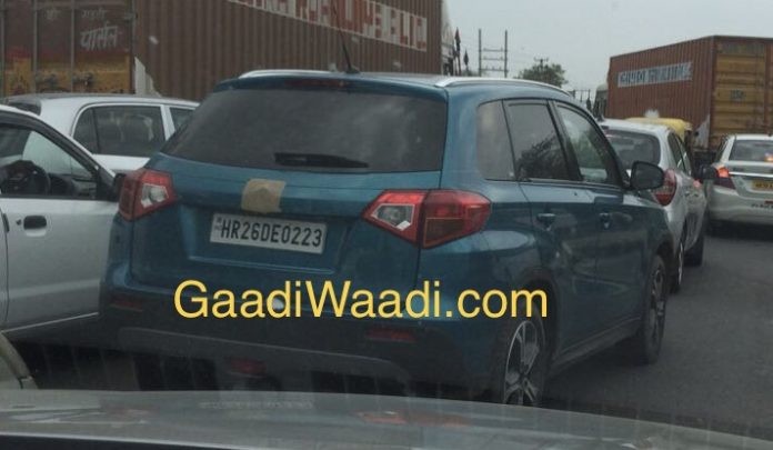 Maruti Suzuki Vitara spotted in India Maruti Suzuki Vitara