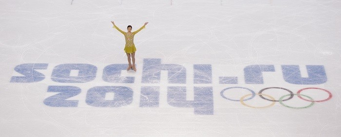 Yuna Kim of Korea, called 'the queen', closes her show in style on Wednesday, 19 February. Reuters. Yuna Kim at Sochi Olympics