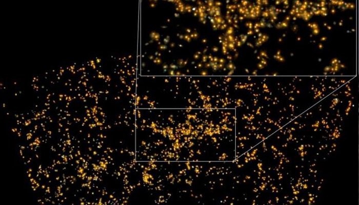 Saraswati is located 4 billion light years away from Earth Saraswati- a supercluster