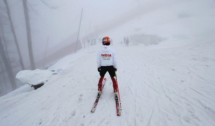 India's Himanshu Thakur participated under the Indian flag in Sochi Olympics. Reuters. India in Sochi