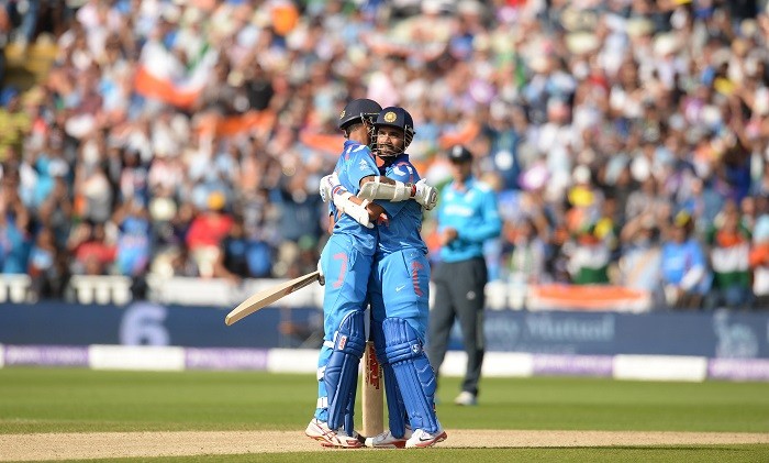 India openers Shikhar Dhawan and Ajinkya Rahane dominated the England bowling in the 4th ODI Shikhar Dhawan Ajinkya Rahane India