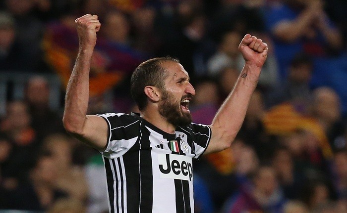 Giorgio Chiellini. Giorgio Chiellini, Champions League, Juventus, semifinals