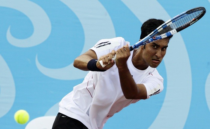 Yuki Bhambri could not find his rhythm against Dusan Lajovic in their Davis Cup World Group Playoff opener Yuki Bhambri