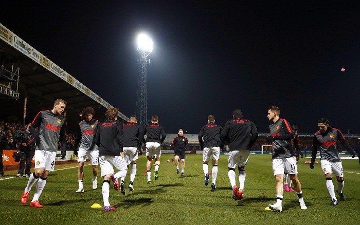 Manchester United endured a frustrating night against Cambridge in their FA Cup fourth round game Manchester United Cambridge United