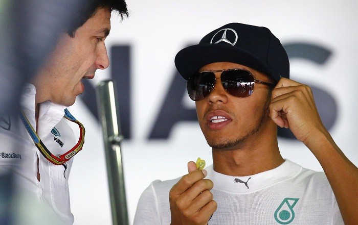 Mercedes' Lewis Hamilton is not pleased with the team orders in the Hungarian GP. Lewis Hamilton
