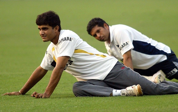 Ganguly (left) and Tendulkar during their India playing days. Ganguly-Tendulkar