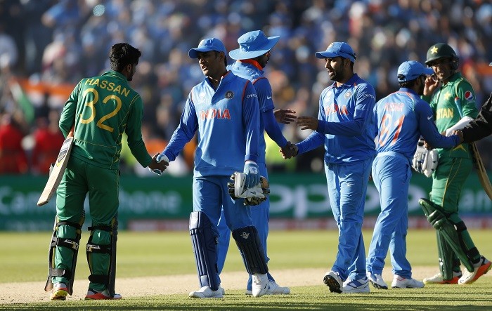 India beat Pakistan India, Pakistan, MS Dhoni, Hasan Ali, CT 2017 final